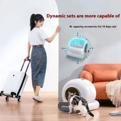 Intelligente Automatische Katzentoilette