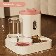 Automatischer Futter- und Wasserspender für Haustiere