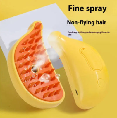 Haustier-Massagekamm mit Spray