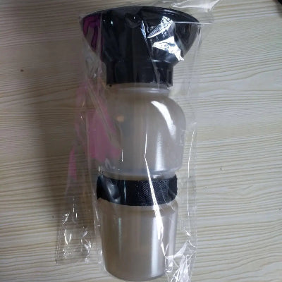 Tragbare Hunde-Wasserflasche mit Quetschspender