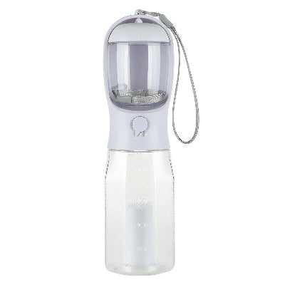 Tragbare Trinkflasche für Hunde – inkl. Kotbeutel