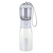 Portable Dog Water Bottle With Poop Bag Dispenser